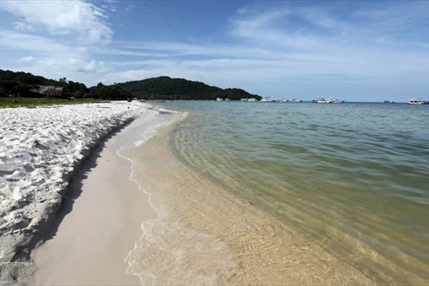 A beach on Phu Quoc island (Photo: VNA)